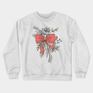 Christmas Bow Crewneck Sweatshirt